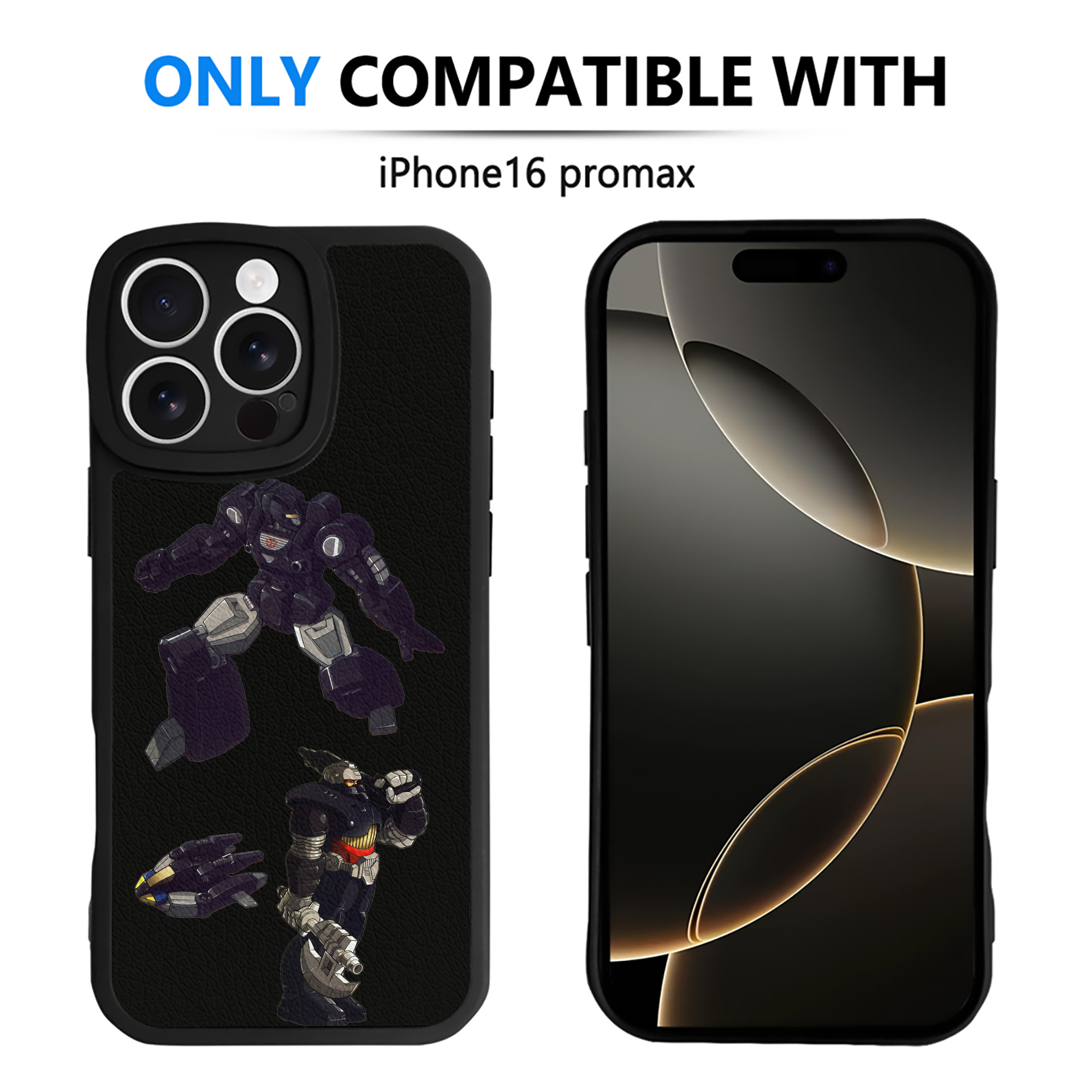 （画像用）  【iPhone 16シリーズ対応】シリコンスマホケース（レザー調） 材質：シリコン